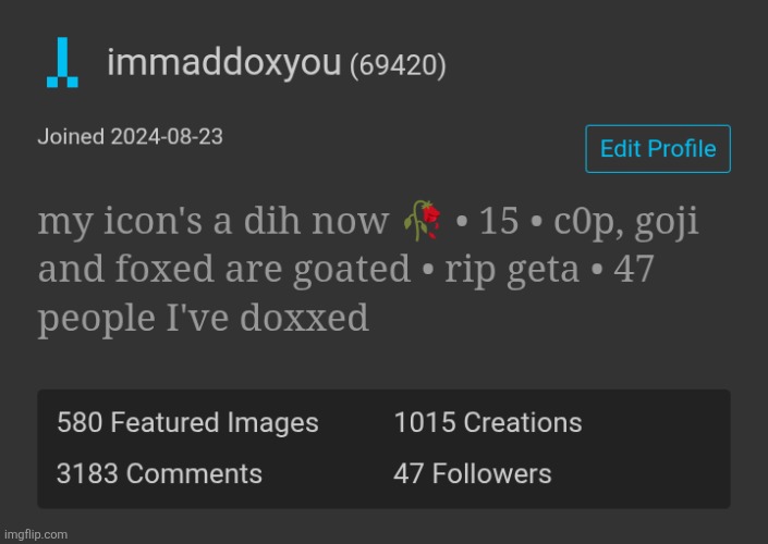 I know this number isn't funny anymore but I still wanted to capture this milestone | made w/ Imgflip meme maker