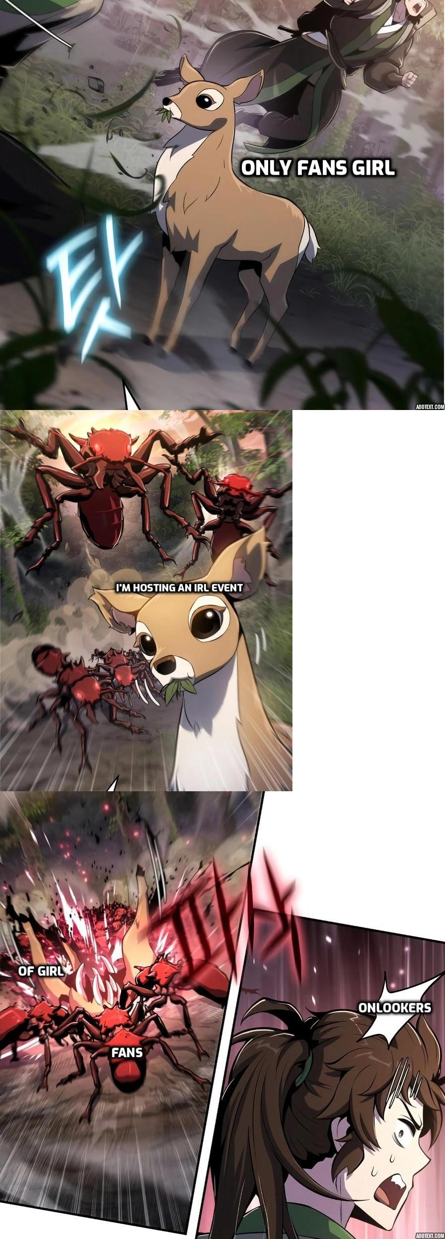 OF girl live Blank Meme Template