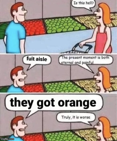 is this hell Blank Meme Template