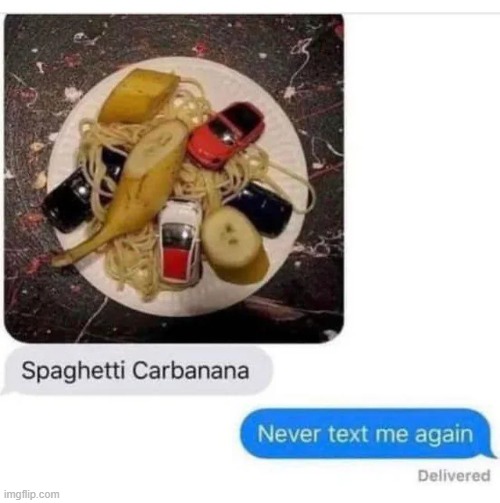 image tagged in spaghetti,car,banana,wtf | made w/ Imgflip meme maker