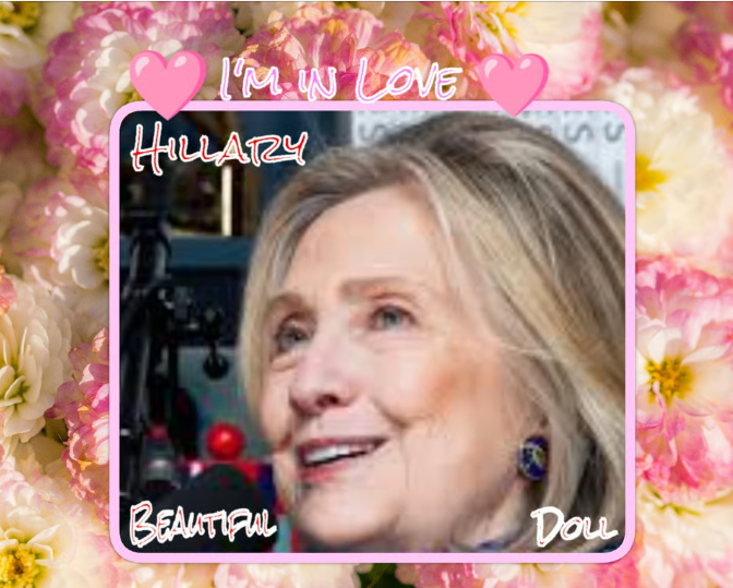 Hillary Heart Throb Beautiful Doll Blank Meme Template