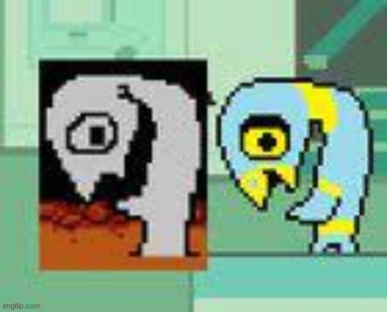 is that the fucking gaster follower | made w/ Imgflip meme maker