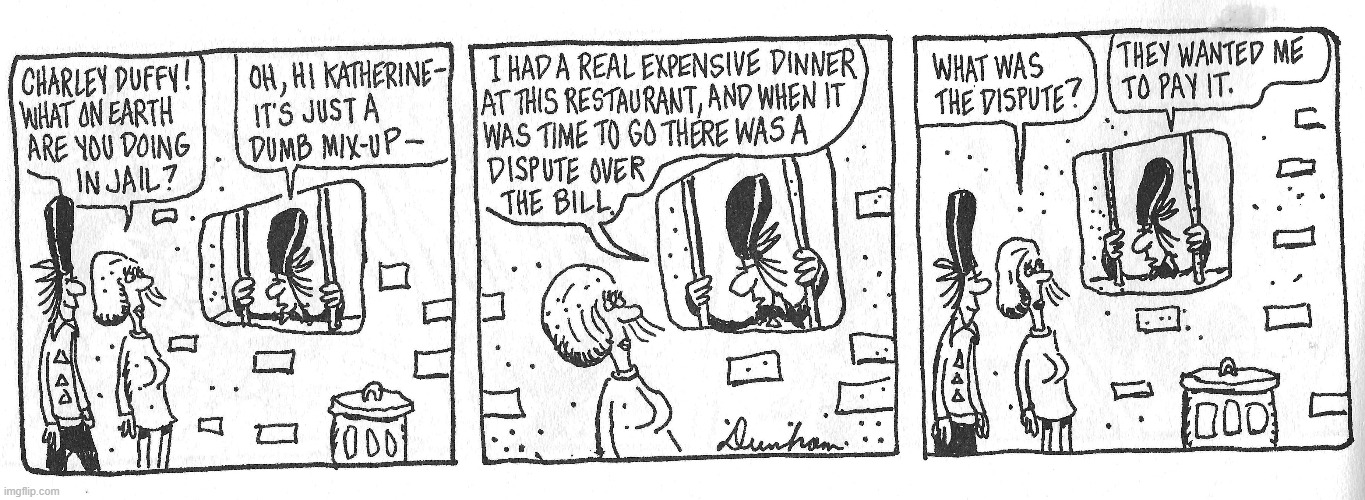 Classic Overboard | image tagged in comics | made w/ Imgflip meme maker