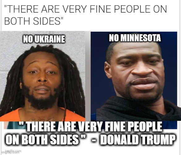NO UKRAINE NO MINNESOTA | made w/ Imgflip meme maker