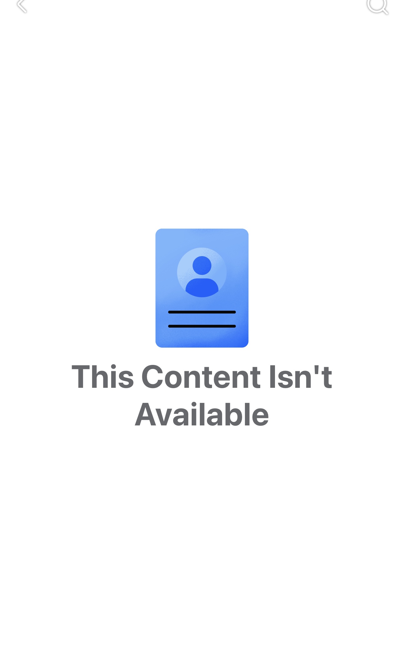 Content not Available Blank Meme Template