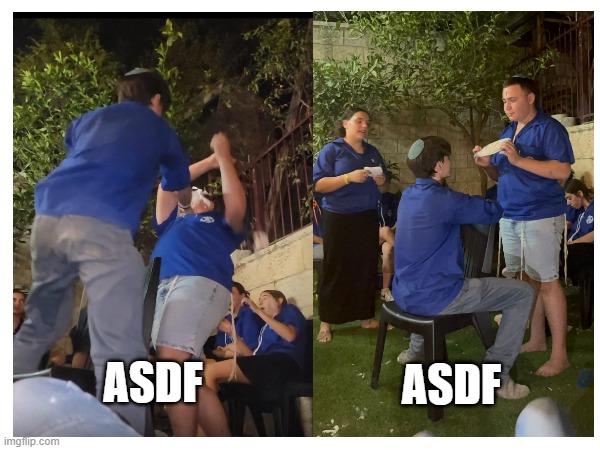noam | ASDF; ASDF | image tagged in funny | made w/ Imgflip meme maker