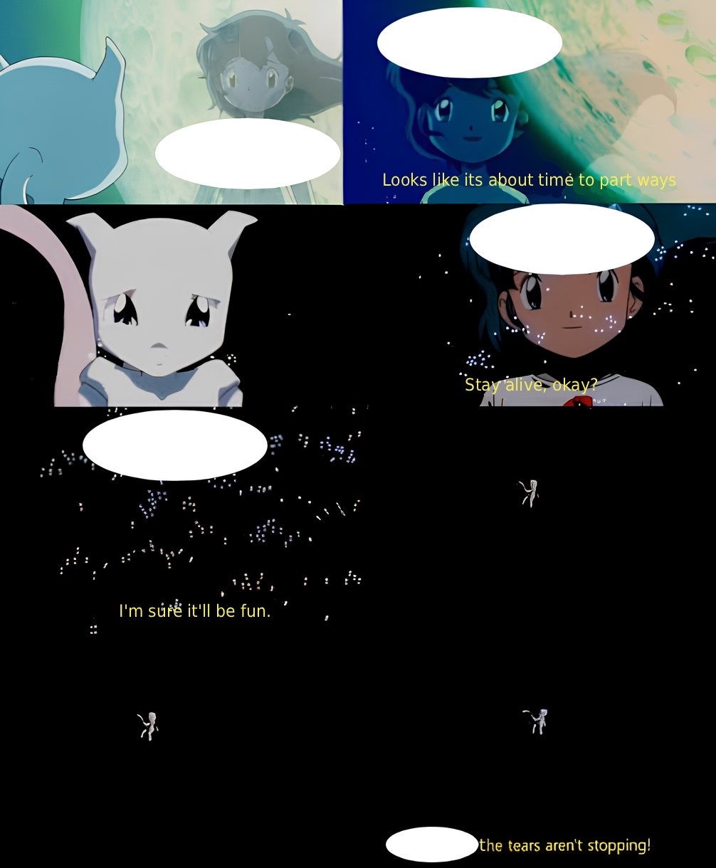 Mewtwo "the tears aren't stopping!" Blank Meme Template