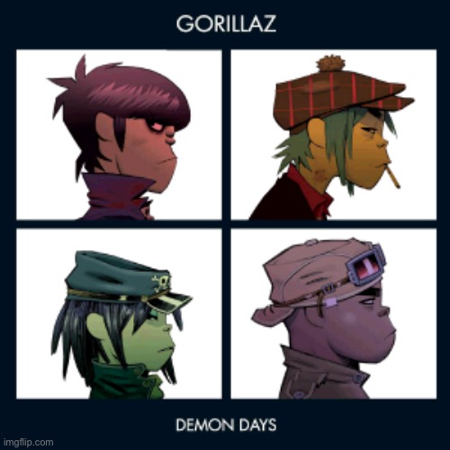 Demon Days | image tagged in demon days | made w/ Imgflip meme maker