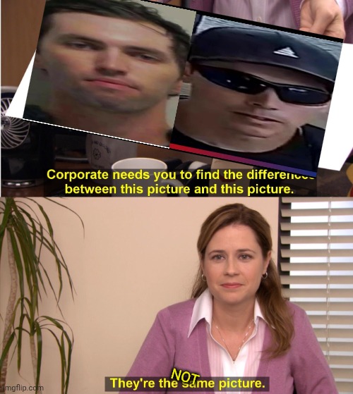 They're The Same Picture | NOT | image tagged in memes,they're the same picture | made w/ Imgflip meme maker