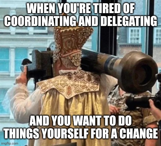 image tagged in pope,rpg,rocket,launcher | made w/ Imgflip meme maker