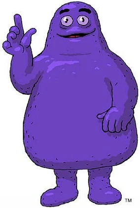 Grimace Blank Meme Template