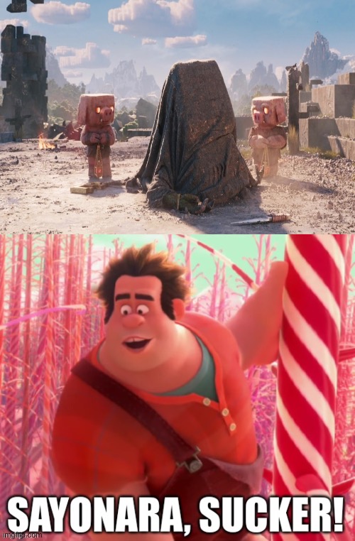 Ralph Says Sayonara to Malgosha | image tagged in ralph says sayanora to who | made w/ Imgflip meme maker