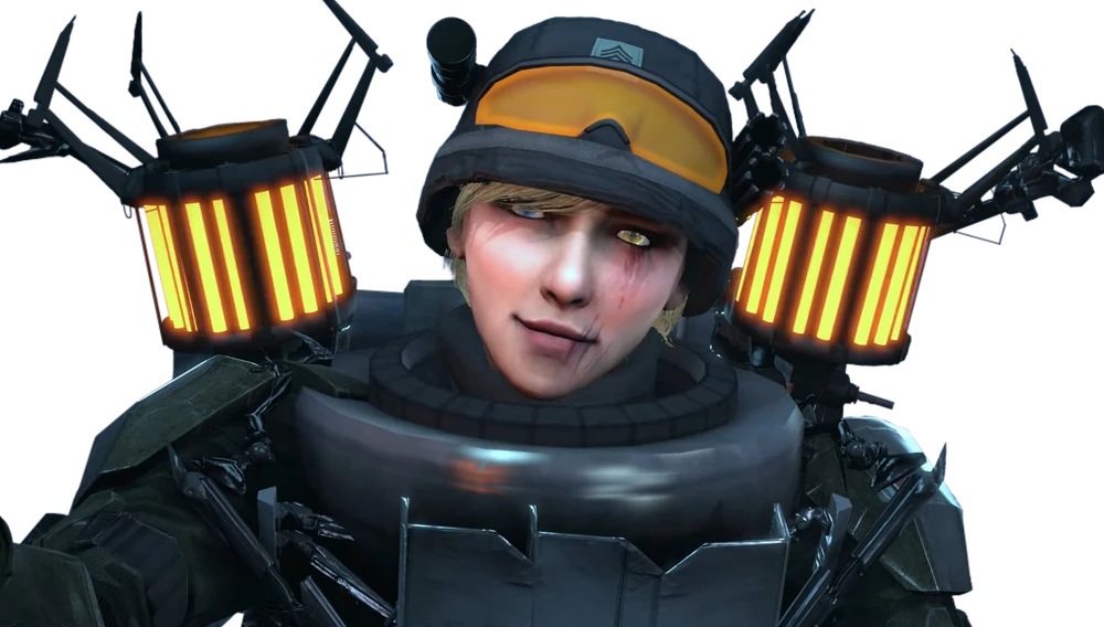 Fem Skibidi Blank Meme Template
