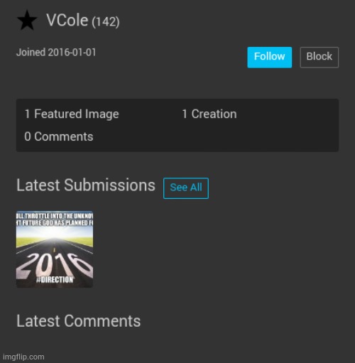 imagine creating sum imgflip acc with a good username, make post abt new year, and getting tf out | made w/ Imgflip meme maker