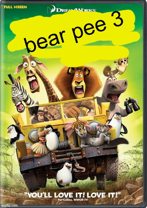 bear pee 3 | made w/ Imgflip meme maker
