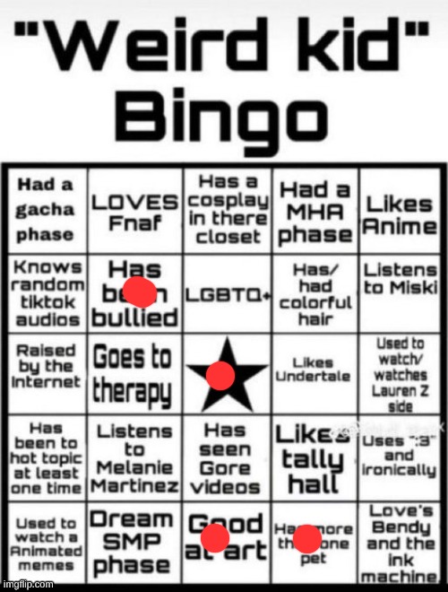 how is having pets weird | image tagged in weird kid bingo | made w/ Imgflip meme maker