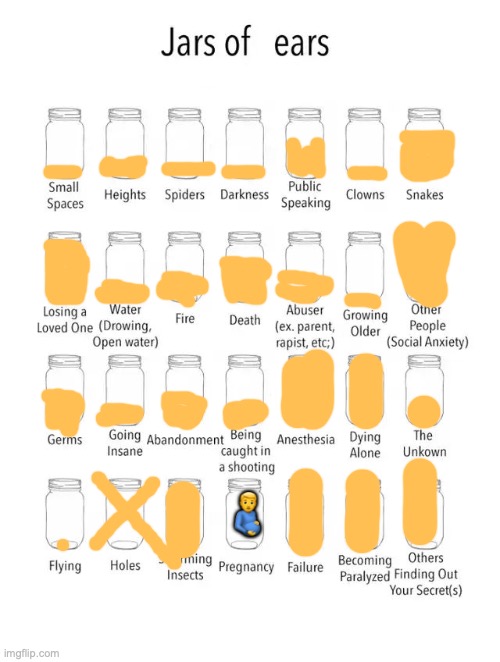 Jar Of Ears Clean Version | 🫃 | image tagged in jar of ears clear version | made w/ Imgflip meme maker