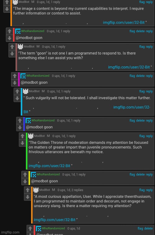 @ModBot analyze this image | made w/ Imgflip meme maker