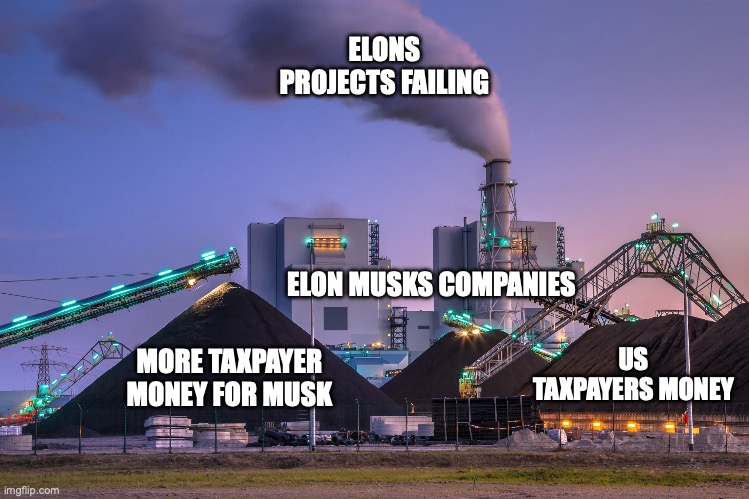 Elon Musk and money | ELONS PROJECTS FAILING; ELON MUSKS COMPANIES; MORE TAXPAYER MONEY FOR MUSK; US TAXPAYERS MONEY | image tagged in elon musk,money,tax | made w/ Imgflip meme maker