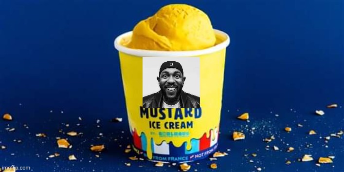 Mustard ice cream | image tagged in mustard ice cream | made w/ Imgflip meme maker