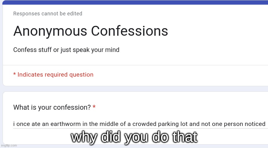 why did you do that | made w/ Imgflip meme maker