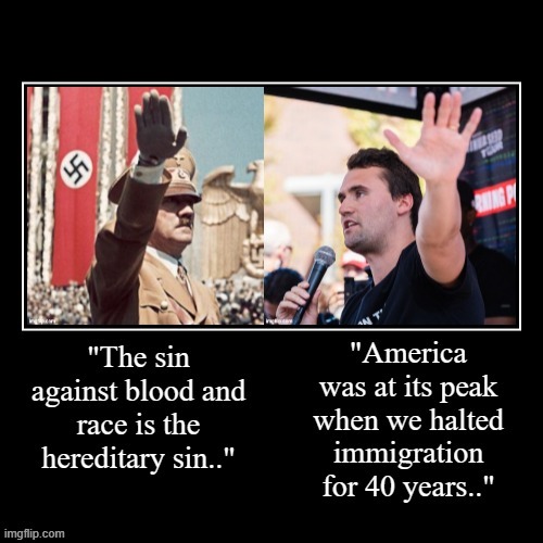 Different times, same sentiment. | image tagged in hitler,republicans,nazis,evangelicals | made w/ Imgflip meme maker