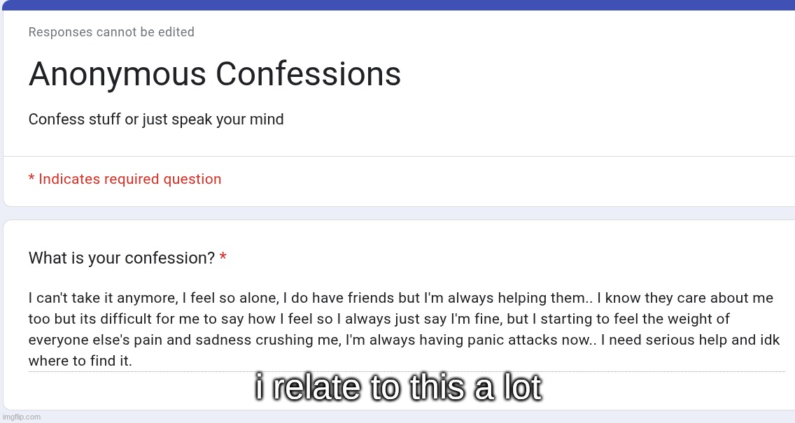 not currently but i used to feel like this | i relate to this a lot | made w/ Imgflip meme maker