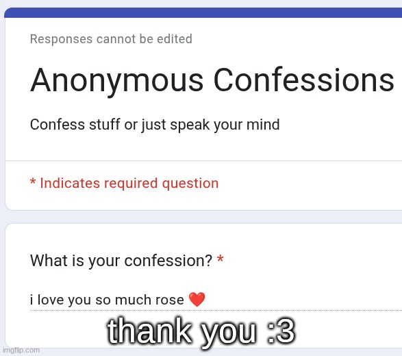 thank you :3 | made w/ Imgflip meme maker