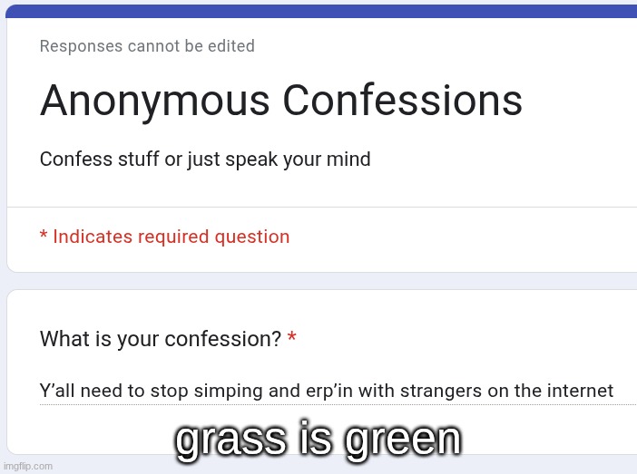 grass is green | made w/ Imgflip meme maker