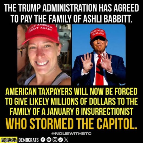 Money from our pockets to theirs | image tagged in insurrectionism pays | made w/ Imgflip meme maker