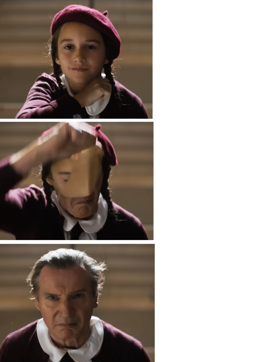 Naked Gun - Liam Neeson Blank Meme Template