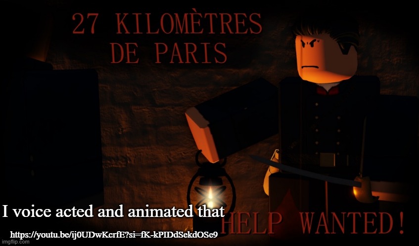 Go watch it it's peak | I voice acted and animated that; https://youtu.be/ij0UDwKcrfE?si=fK-kPIDdSekdOSe9 | made w/ Imgflip meme maker