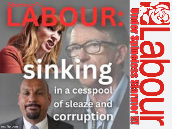 Spineless Starmer - Dragging the Labour Party down | Starmer's; Under Spineless Starmer !!! #Immigration #Starmerout #Labour #KeirStarmer #labourisdead #nevervotelabour #Antisemitism #Savile #Paedo #Worboys #GroomingGangs #Paedophile #IllegalImmigration #Immigrants #Invasion #StarmerResign #strikes
Starmerout Labour Starmer Mandelson Rayner KeirStarmer labourisdead Illegal Immigration Immigrants Invasion StarmerResign Island of strangers Slit Throat Ricky Jones Lucy Connolly Two-Tier Justice Ricky Jones | image tagged in starmerout labour starmer mandelson rayner,illegal immigration immigrants invasion,starmerresign island of strangers,ricky jones | made w/ Imgflip meme maker