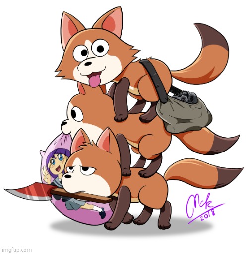 image tagged in we bare foxes | made w/ Imgflip meme maker