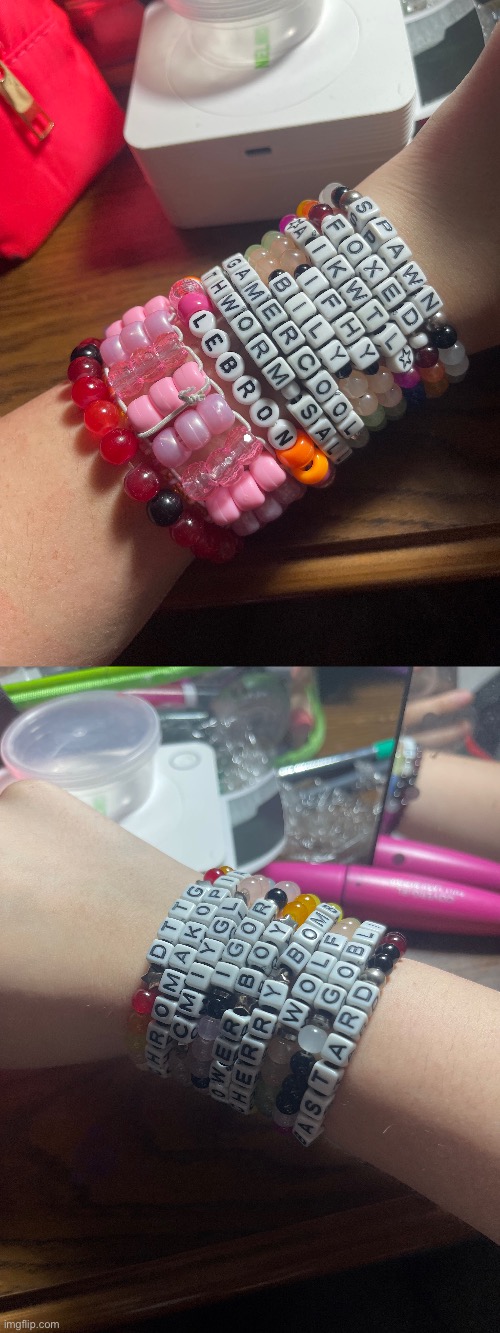 bracelets | made w/ Imgflip meme maker