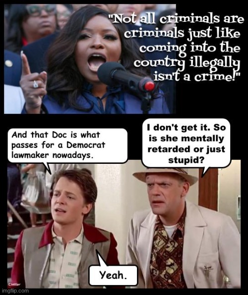 Yup. | image tagged in jasmine crockett,democrat,radical,politics,corrupt | made w/ Imgflip meme maker
