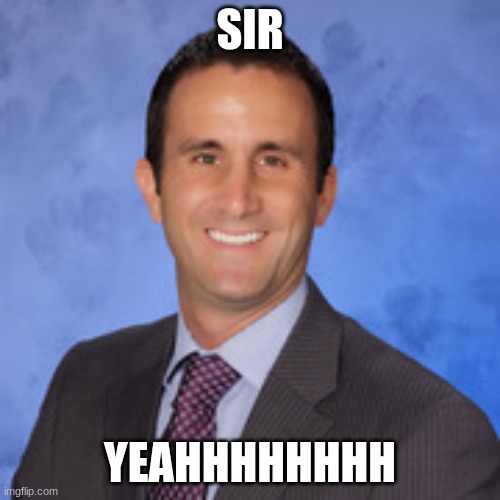 mr puppo | SIR; YEAHHHHHHHH | image tagged in mr puppo | made w/ Imgflip meme maker