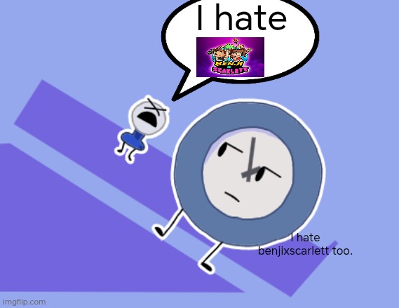 Boycott benjixscarlett. | I hate; I hate benjixscarlett too. | image tagged in tpot intro meme | made w/ Imgflip meme maker