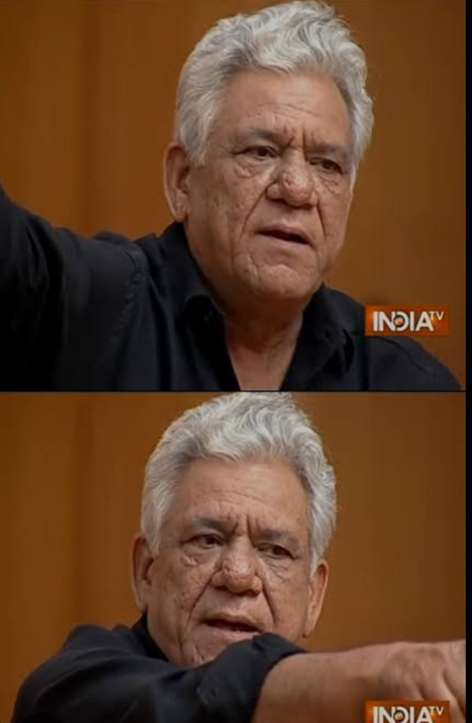 Om Puri Blank Meme Template