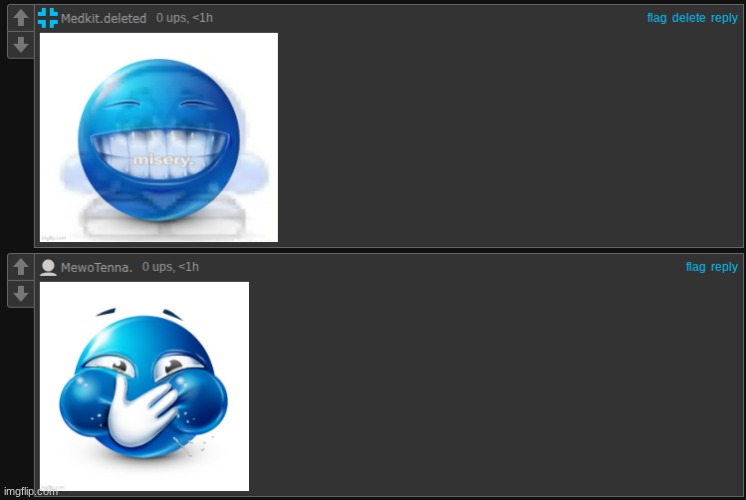 I laughed so hard because of this. Thanks @MewoTenna. :D | made w/ Imgflip meme maker
