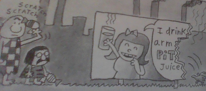 I drink armpit juice Blank Meme Template