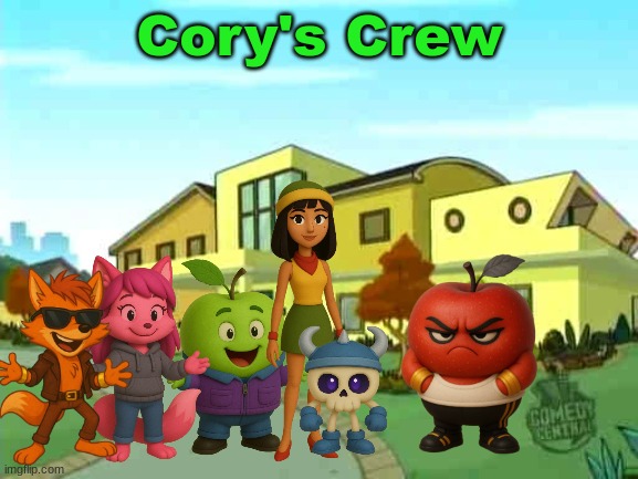 Welcome to the stream! | Cory's Crew | image tagged in ocs,drawn together | made w/ Imgflip meme maker