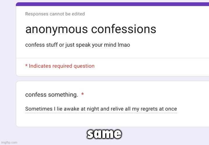 same | made w/ Imgflip meme maker
