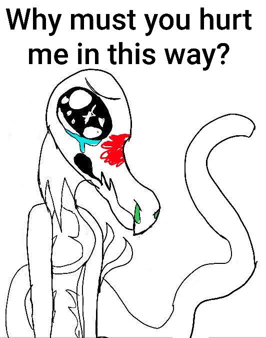 Why must you hurt me in this way Blank Meme Template