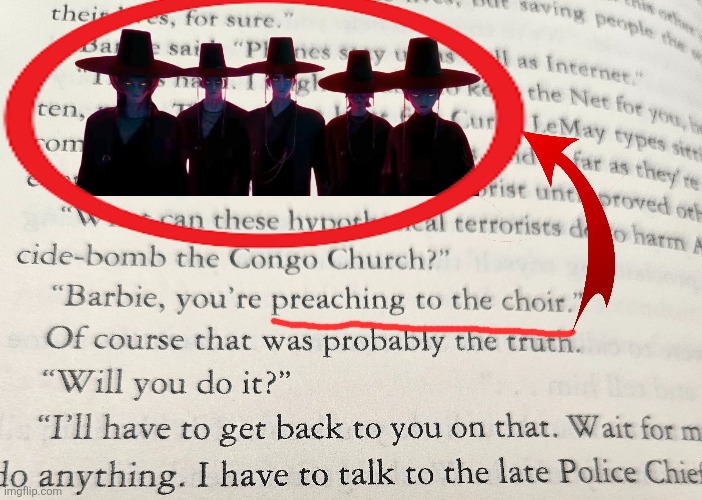 Thing I found in my Stephen King book | made w/ Imgflip meme maker