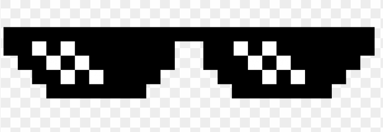 Deal with it shades Blank Meme Template