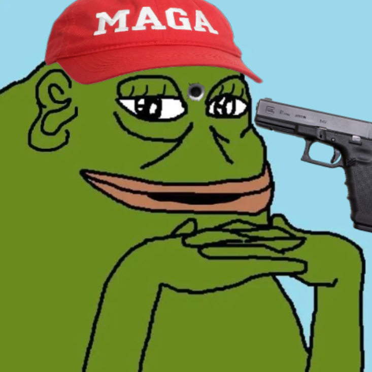 Groyper getting shot Blank Meme Template