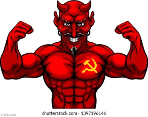 USSR Satan | image tagged in ussr,satan,communism,devil | made w/ Imgflip meme maker