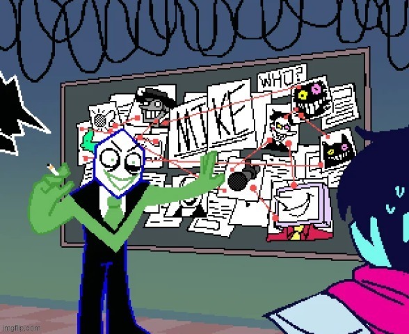 How it feels trying to explain that two people are the same person but people still believe they aren't so you jus look crazy | made w/ Imgflip meme maker