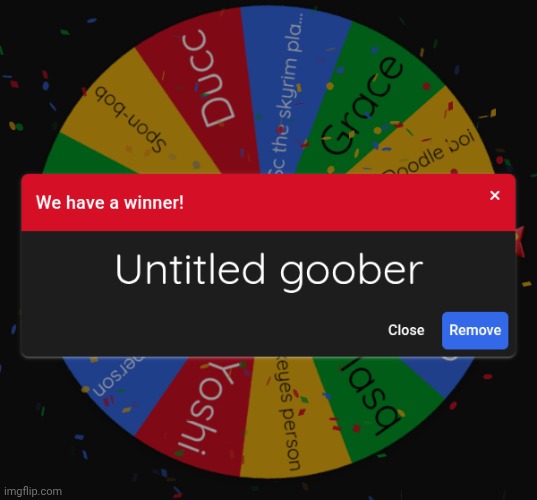 First one eliminated | made w/ Imgflip meme maker